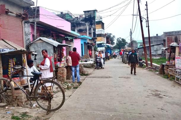 The Dalit basti near Gorakhpur's Rampur Nayagaon. (Swarajya Magazine)