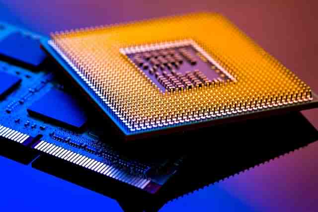 Semiconductor chip (Representative image).