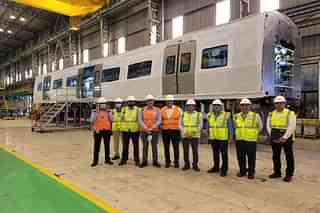 NCRTC MD visits the manufacturing plant of RRTS trainsets

