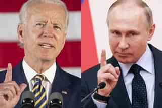 Joe Biden and Vladimir Putin 
