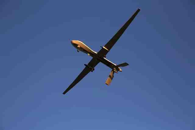 A US Air Force MQ-1B Predator unmanned aerial vehicle (UAV) (Representative Image) (Source: John Moore/Getty Images)