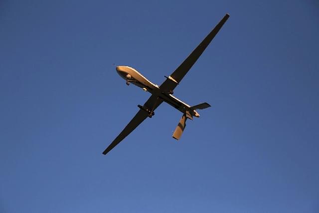 A US Air Force MQ-1B Predator unmanned aerial vehicle (UAV) (Representative Image) (Source: John Moore/Getty Images)