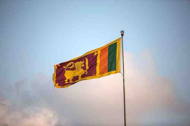 Sri Lanka's national flag 
