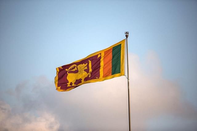 Sri Lanka's national flag 