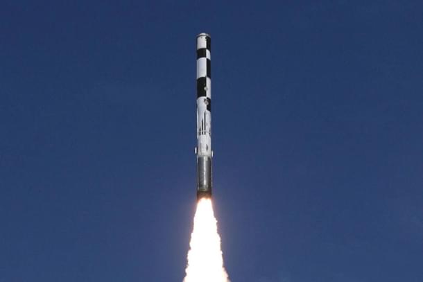 BrahMos supersonic cruise missile.
