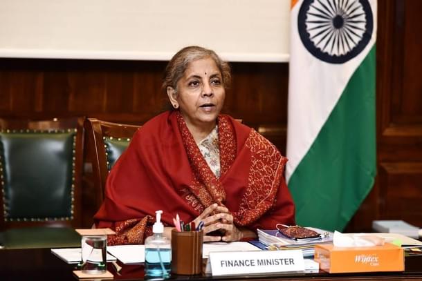 Finance Minister Nirmala Sitharaman.