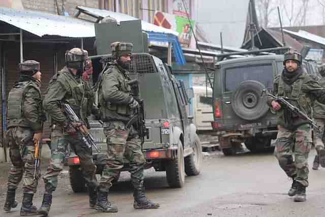 Security forces in Jammu and Kashmir