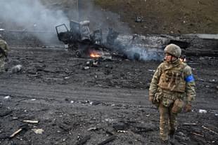War torn Ukraine