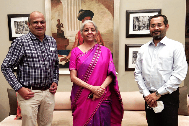 Swarajya speaks to Union Finance Minister Nirmala Sitharaman