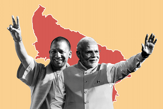 UP Chief Minister Yogi Adityanath and Prime Minister Narendra Modi.