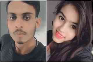 Accused Arshad (left) and victim Swati