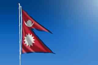Nepal's national flag 