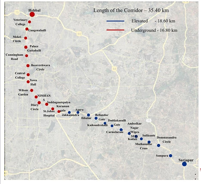 Karnataka CM Announces New 37-km Sarjapur To Hebbal Metro Line Via ...