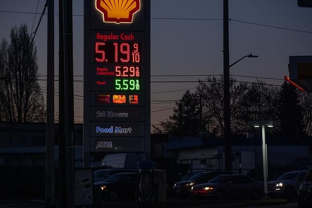 Gas pump in America 