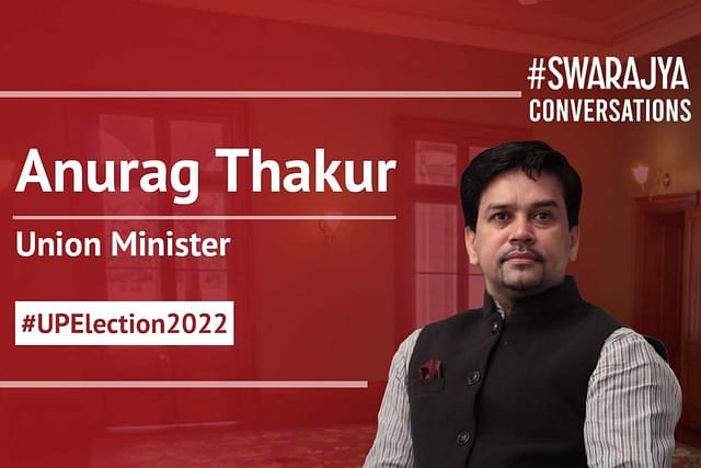 Union Minister of Information and Broadcasting and Youth Affairs and Sports Anurag Thakur.