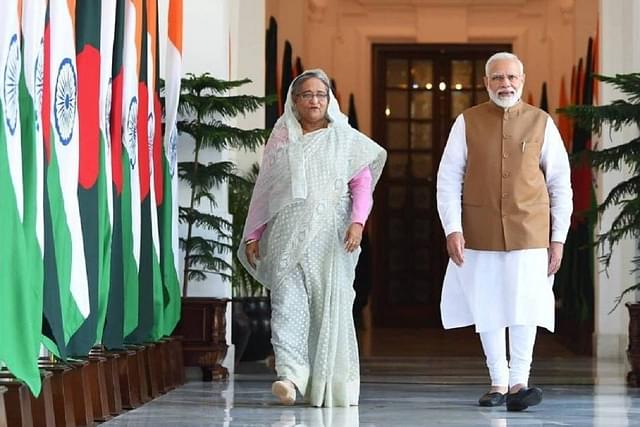 Prime Minister of India Narendra Modi and Prime Minister of Bangladesh Sheikh Hasina (Representative Image)
