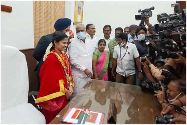 New mayor of Chennai (Twitter)