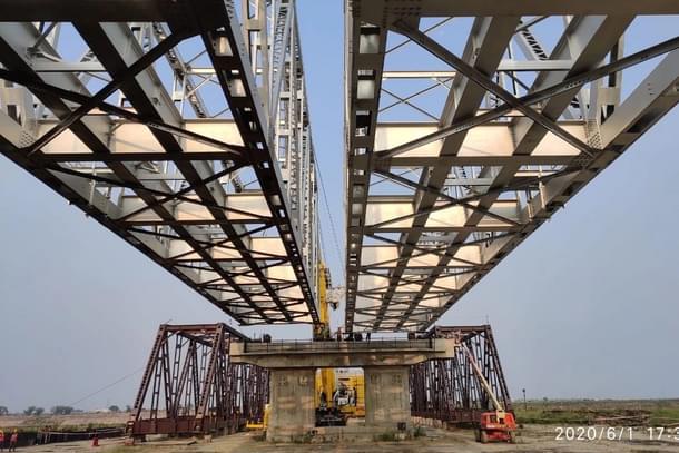 Dedicated freight corridors are an inflexion point in rail infrastructure. (Source: @dfccil_india/Twitter)