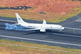 A P-8I aircraft of the Indian Navy. (Livefist/Twitter)