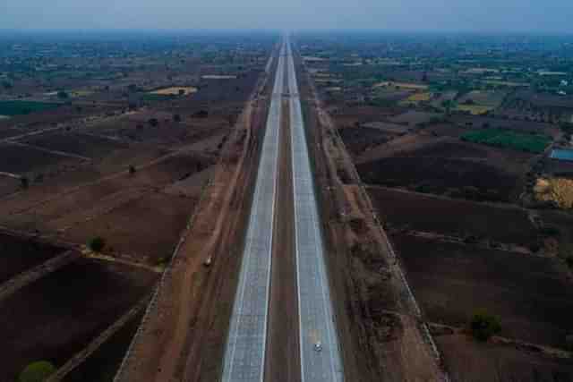 An aerial view of Mumbai - Nagpur Expressway (Pentacle Consultants)