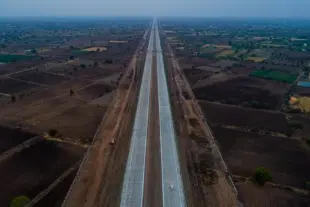 An aerial view of Mumbai - Nagpur Expressway (Pentacle Consultants) (Representative Image)