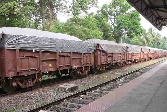 A freight train. (Photo Credits: Aaron C/Wikimedia Commons)