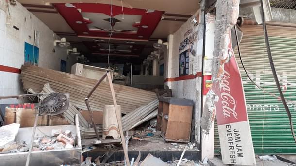 A shop at Talab Square