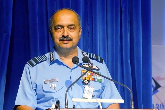 Air Chief Marshal VR Chaudhari (Pic Via Twitter)