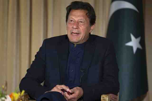 Former Pakistan prime minister Imran Khan.