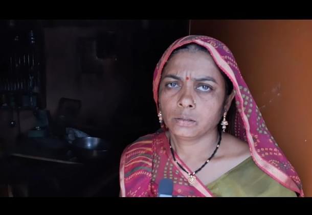 Asha Pawar, a resident of Sanjay Nagar area