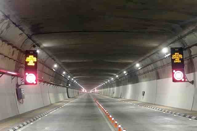 Atal Tunnel built by BRO