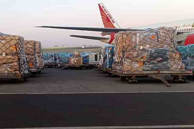 Air cargo movement from Mumbai airport 