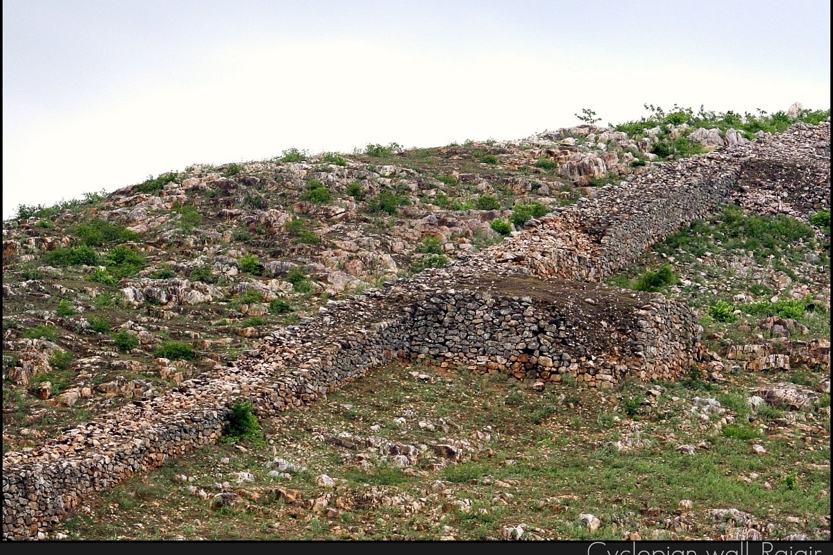 Cyclopean Wall at Bihar's Rajgir (Pic Via Wikipedia)