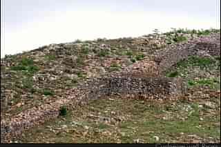 Cyclopean Wall at Bihar's Rajgir (Pic Via Wikipedia)