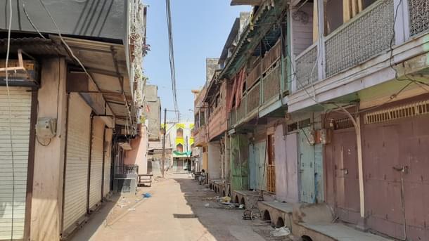 Bhatvadi Mohalla, doors were locked