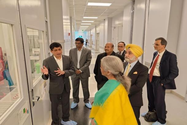 FM Nirmala Sitharaman At Applied Materials Campus