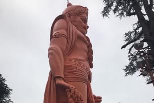 Lord Hanuman Statue At
