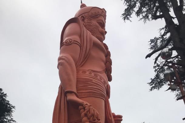 Lord Hanuman Statue At