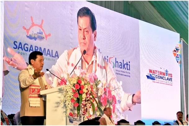 Shipping and Waterways Minister Sarbananda Sonowal (Twitter)
