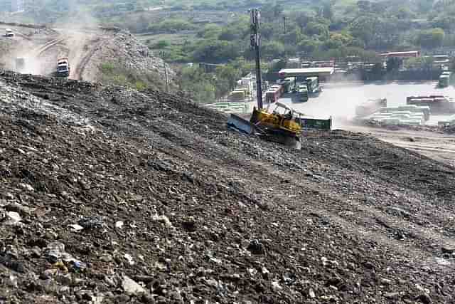 A dumpsite in Delhi.