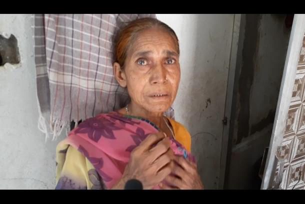Suraj Bai, a resident of Sanjay Nagar