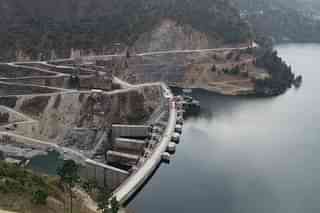Bichom Dam of Kameng hydropower station in Arunachal Pradesh.