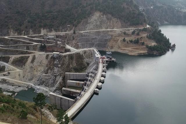 Bichom dam of Kameng hydro power station in Arunachal Pradesh (NEEPCO)