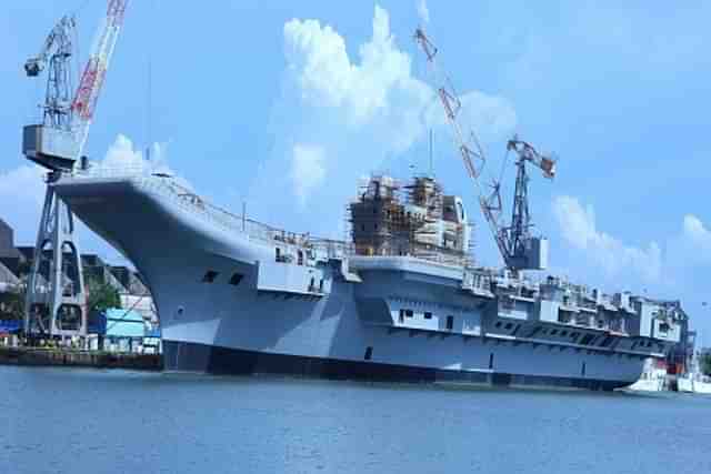 INS Vikrant (Pic Via CSL Website)