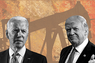 American President Joe Biden (left) and Donald Trump (right)
