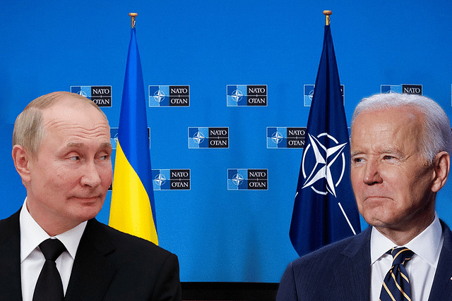 Dirty bomb scare (Russian President Vladimir Putin and American President Joe Biden)