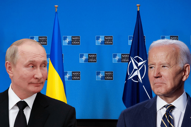 Dirty bomb scare (Russian President Vladimir Putin and American President Joe Biden)