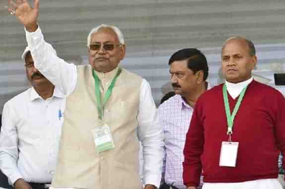 Nitish Kumar and R C P Singh.