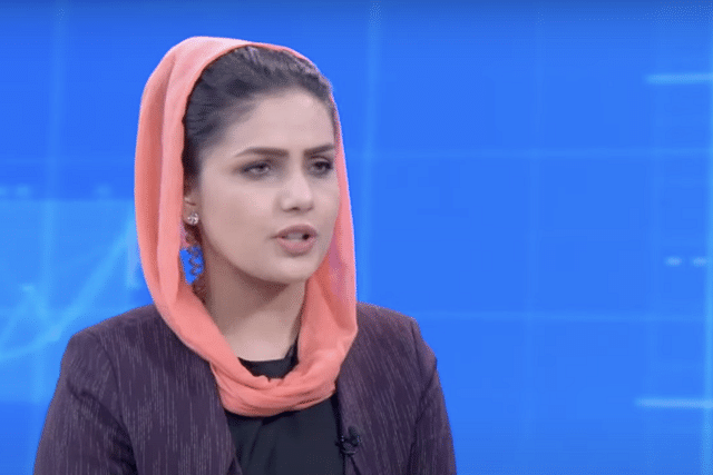 An Afghan jounalist (Representative Image)  (Pic Via Tolo News website)