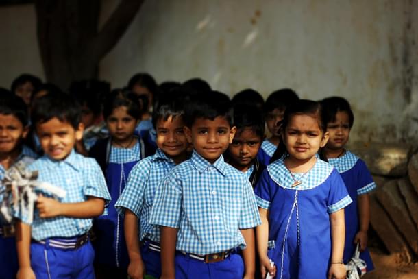 School children in Karnataka